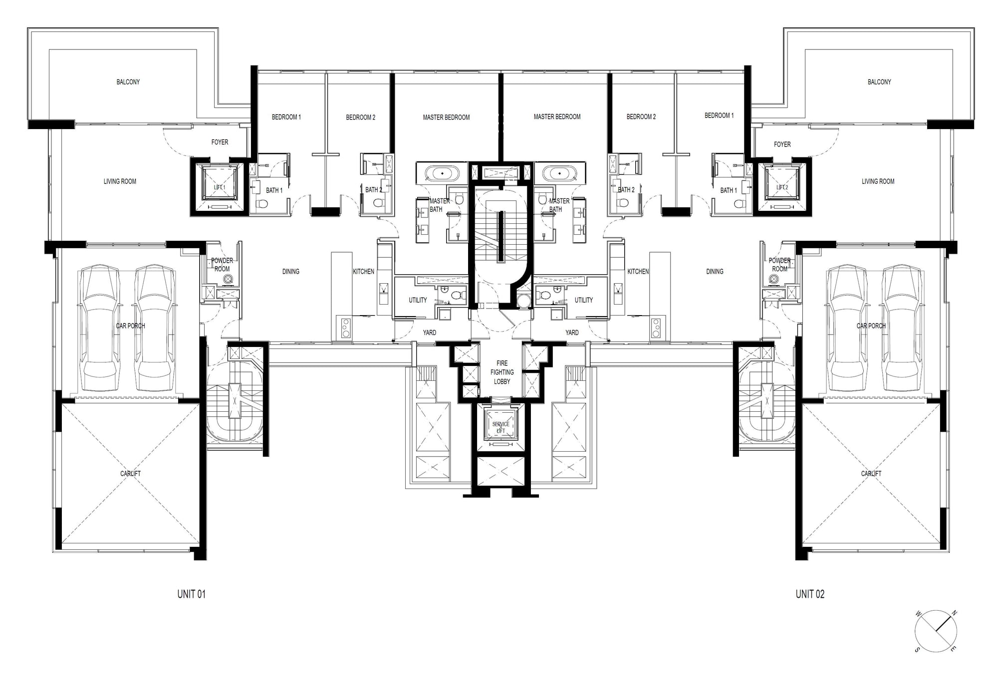 Typical Layout floor plan